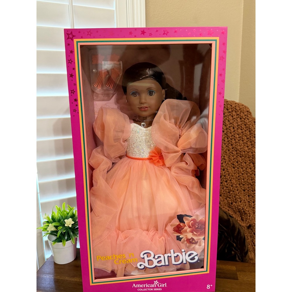 American Girl Peaches 'n Cream Barbie Collector Series Limited Edition Doll NIB